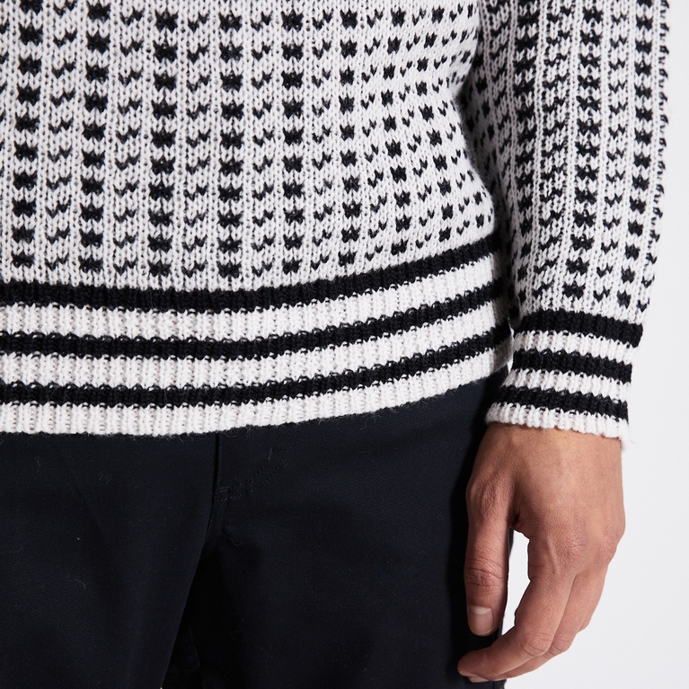 Uldtrøje "Trysil Wool Sweater" Soft White